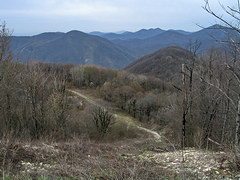 Вид на долину Аше и Мухортову Поляну