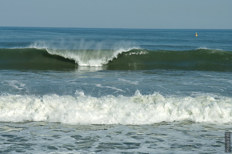 Stormy sea in Oarai