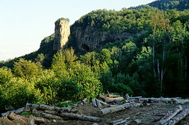 Скалы у горы Сосновка