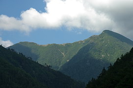 栗沢山とアサヨ峰