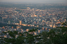 札幌市豊平区の眺望