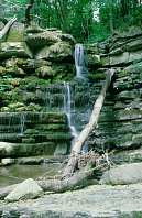 водопад в верховьях реки Шепси