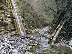 Водопад в Мамедовом ущелье