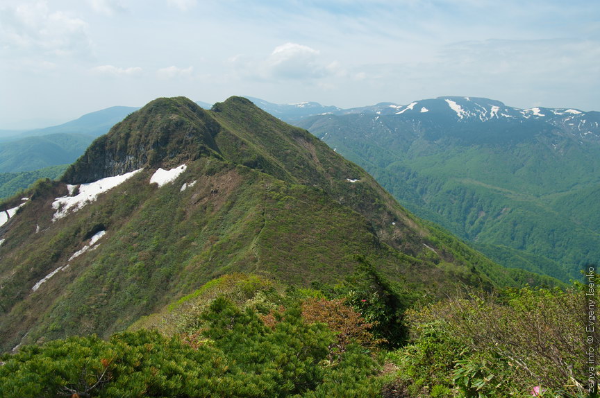 南雁戸山と蔵王山