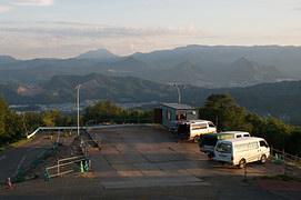 工事用の駐車場