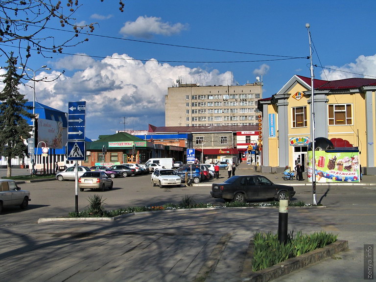 The center of Belorechensk