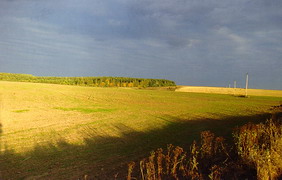 Осень за городом