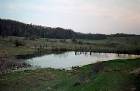 Озеро на плато Долгоруковской яйлы