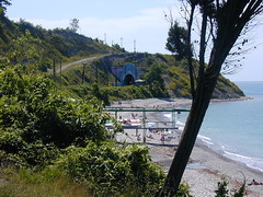 A tunnel near Sputnik station