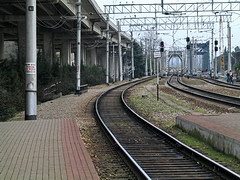Railways near Khosta station